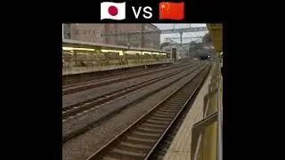 Japan vs China bullet train 