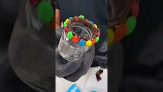 #shorts Mini M&M Shot 🍬#tipsybartender #alcoholtok #cocktail #mixeddri