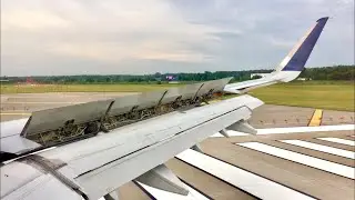 Delta A321 Landing in Detroit