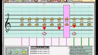 megaman battle network 4 hero theme (mario paint)
