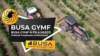 BUSA GYMF-H FX (Madonna) Forgókapás erdészeti sorközművelő - Kaszó