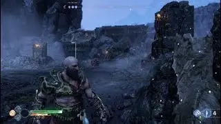 КРАТОС НЕСЕТ ГОЛОВУ ВАЛЬКИРИИ РАЗОРВАНУЮ God of War