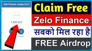 🔥 Zelo Finance Airdrop | instant claim free airdrop | trust wallet airdrop | Crypto Airdrop