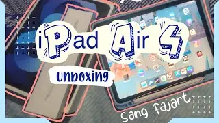 ipad air 4 2020 + apple pencil Gen 2 with accessories || Unboxing videos - sangfajart