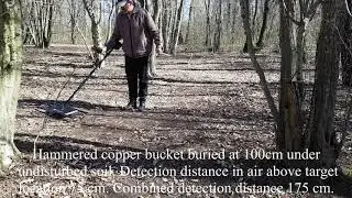 Nexus Standard MP with dual 20 inch coil, depth test