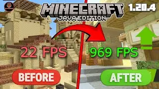 930+ FPS✔️ || How to Boost FPS in Minecraft TLauncher || Complete Guide 2024 