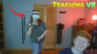 Grandma Jasmine Finally tries VR for the FIRST TIME EVER!!!
