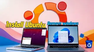 How to Install Ubuntu & Completely Remove Windows | Full Step-by-Step Guide