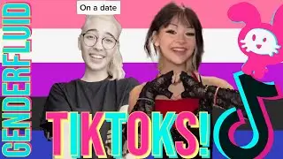 Genderfluid TikToks! | TikTok Bunny 🐰 | Compilation #lgbt #nonbinary #tiktokviral #genderfluid