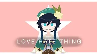 LOVE HATE THING ☆ ANIMATION MEME ☆ SMALL FLASH WARNING ☆ GENSHIN IMPACT ☆ FILLER