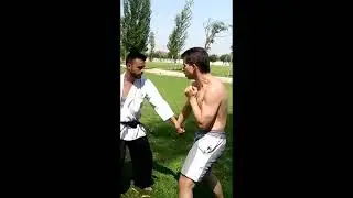 Uke waza (técnicas de defensa) en acción real #shorts