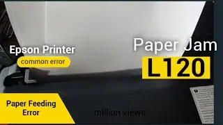 Paper Jam | Improper Paper Feeding Epson Printer