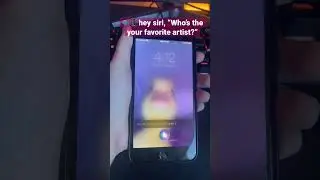 🗣📱 hey siri, “Who’s the your favorite artist?”