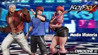 Kof XV Orochi Team Modo Historia