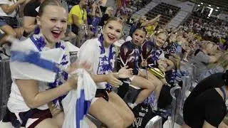 ICU European Cheerleading Championships Day 2 - reel 4