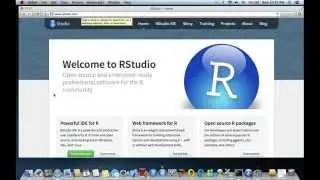 Programming in R - Getting Started - Installing R and RStudio on a Mac