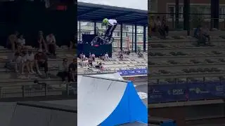 My 2nd Place Run!🥈 #bmx #shorts