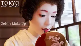 ASMR | Japanese Geisha Makeup (and Kimono)