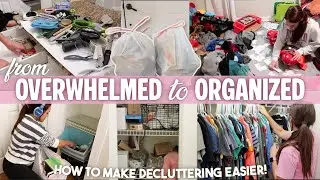 Decluttering My ENTIRE House | Realistic Declutter & Organize With Me | How to Declutter Your Home