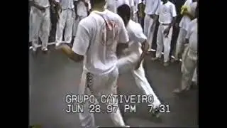Evento histórico do Grupo Cativeiro 1997 Participação Especial Mestre Miguel Machado e Mestre Joel