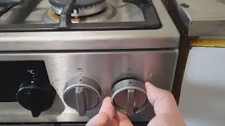 Как снять ручки от печки.