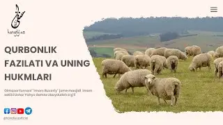QURBONLIK FAZILATI VA UNING HUKMLARI