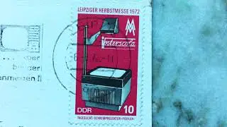 reading (and recreating) old german postcards #24 – from 1972