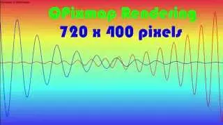 Qt Graphics DEMO (QPixmap Rendering)