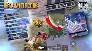 INTENSE HEAL BATTLE ZONE GAMEPLAY | ARTG | PUBG MOBILE