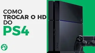 PS4 - Como trocar o HD