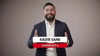 Kadir Sami, 28, Geschäftsführer – Gemeinderatswahl 2025: Listenplatz 3