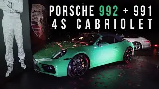 Vetrina della settimana con Porsche 992 4S e 991 4S cabrio