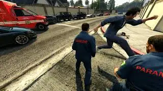 Michael in action