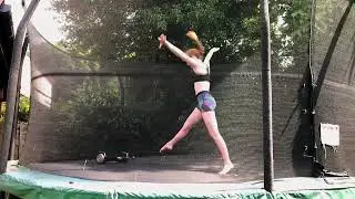 ❤️ GYMNAST KARINA DOES GYMNASTICS TUMBLING DANCE CIRCUS ❤️