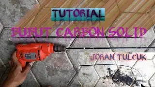 CARA BUBUT CARBON SOLID ‼️BAHAN JORAN OGAWA MIKRO