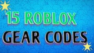15 ROBLOX gear codes