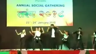 MIT College Pune Hot Dance In Gathering | College Girls Hot Dance On Stage