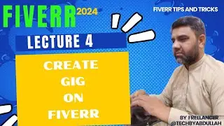 Fiverr tips and tricks 2024  | Create gig on Fiverr | @techbyabdullah #fiverraffiliatemarketing