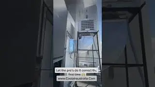 Rooftop Aircooler with compressor