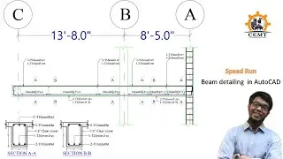Beam Detailing in AutoCAD