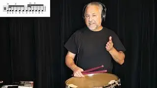 Solo #3 from Nine French American Rudimental Solos Vol. 1 by Joseph Tompkins