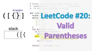 LeetCode #20: Valid Parentheses | Stack Data Structure