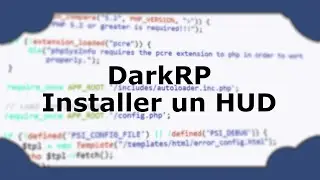 TUTORIEL #3 | DARKRP | INSTALLER UN HUD