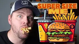 Super Size Me Double Quarter Pounder Meal Tribute