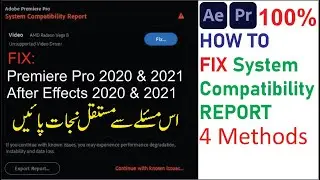 How to Fix Adobe Premiere Pro Unsupported Video Driver | Fix unsupported  video driver 2021 premier