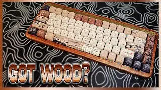 Elegance And Style - Akko MU01 Wooden Keyboard