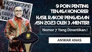 9 Poin Penting Tenaga Honorer Hasil Rakor Pengadaan ASN 2023 oleh 3 Menteri, No. 7 Paling Dinantikan