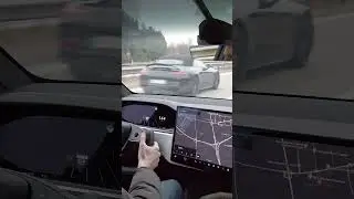 TESLA MODEL X PLAID VS SL AMG #TeslaModeXPlaid #DragRace #ProjectDrive