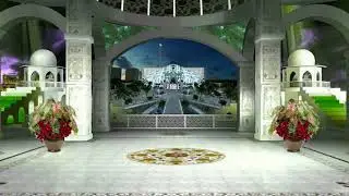 Islamic tv Studio Background, Awesome Quran Virtual Studio Set 