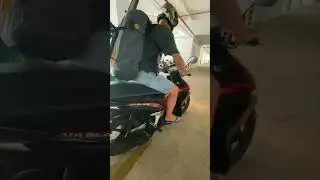 Еще один способ перевозки гидрофойла и кайтовой снаряги на мотобайке